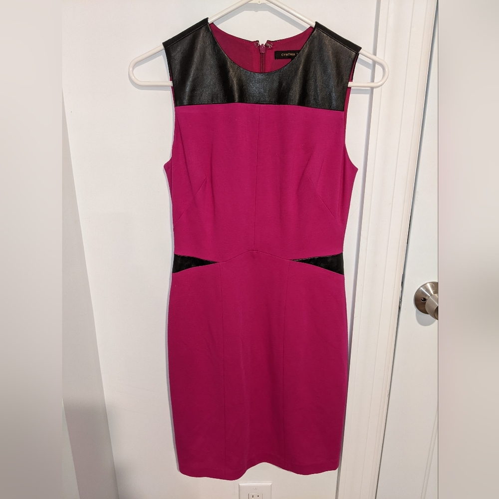 Cynthia Steffe Magenta Dress - Size 0